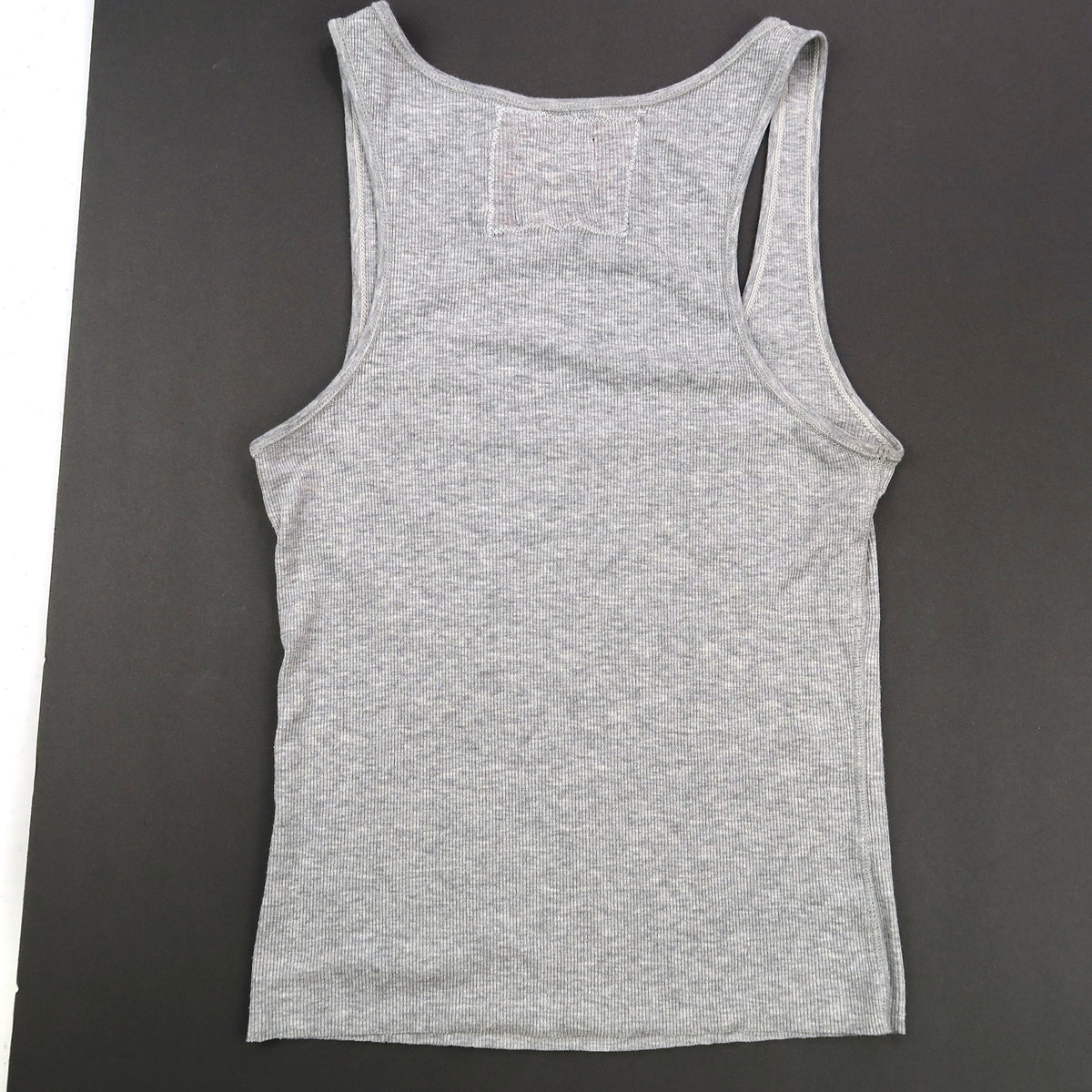 "Patches the Dog" Gray Tank Top - Medium