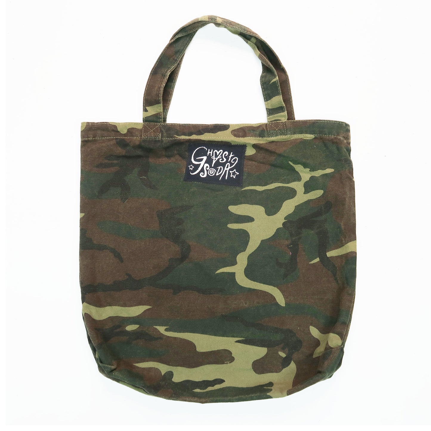 "I See All (Eye Spiral)" Camouflage Tote Bag
