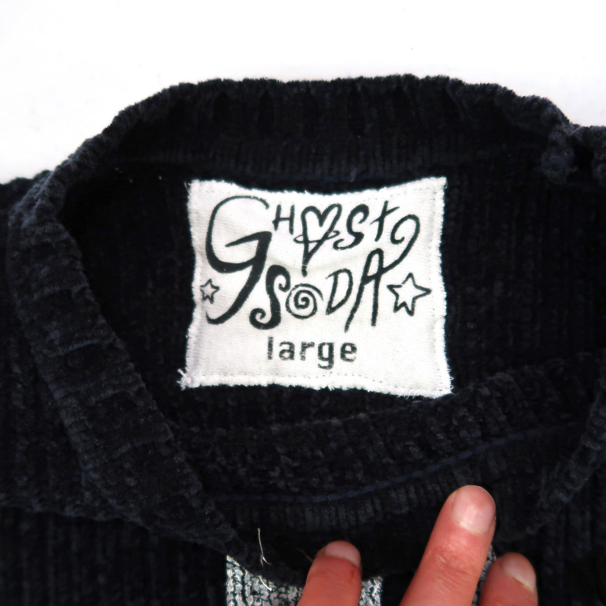 "Grim Skull" SOFTEST Sweater - Large