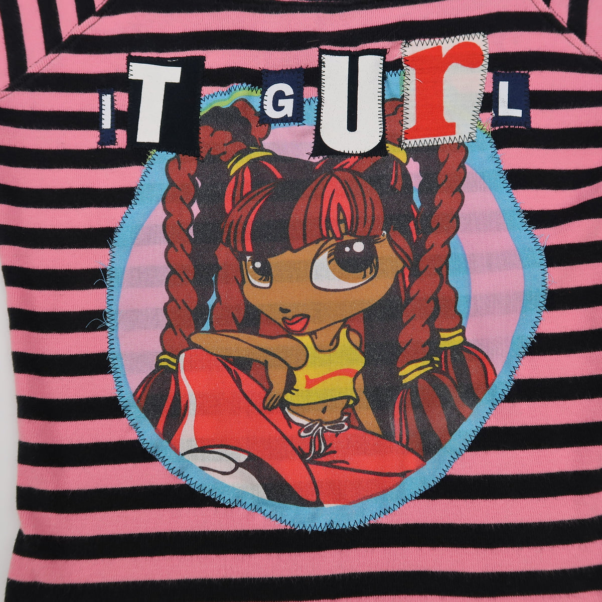 1OF1 "IT GURL" Ghost Soda Original Patchwork Top - Medium