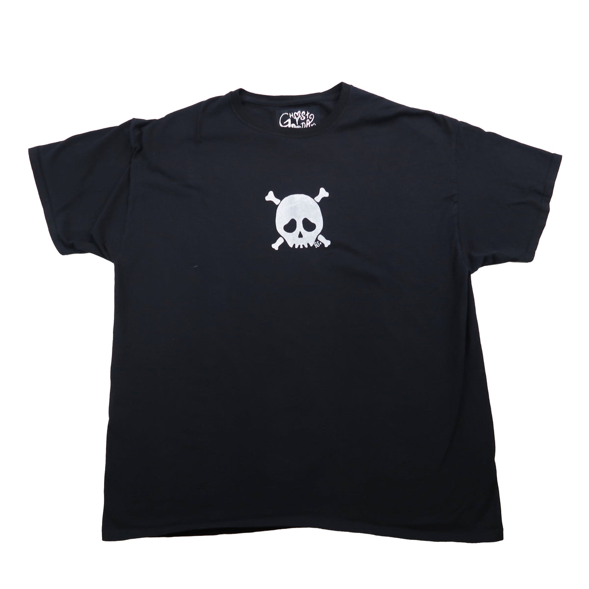"Grim Skull" Black T-Shirt - XL